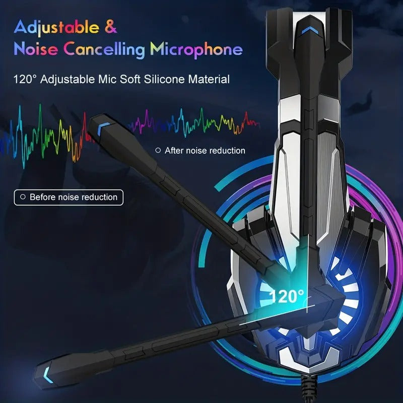 S9 Premium Stereo Gaming Headset for PS4, PC, Xbox, PS5