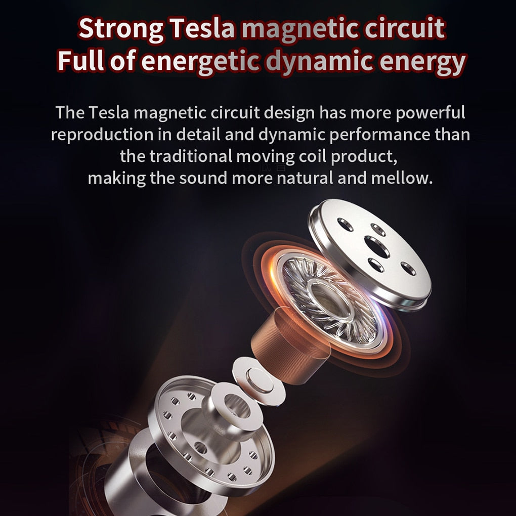 In-Ear Sports Headphones with Micro Bass Control